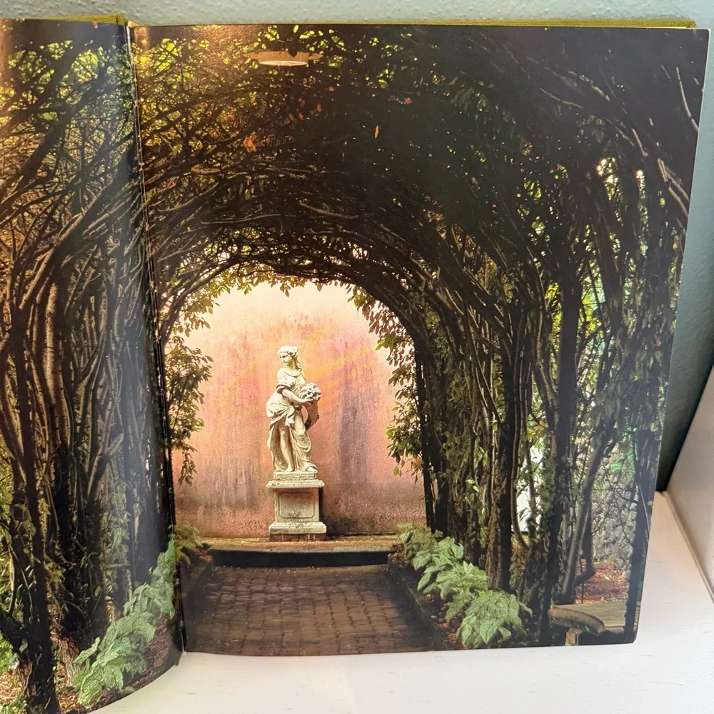 Vintage (2001) Green Decorative Book 'The Southern Garden' Bookstack Decor